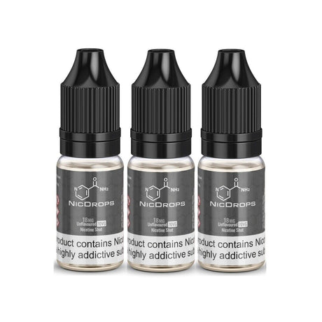 18MG Nicotine Shots 10ml 70/30 VG/PG  