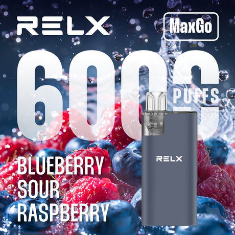 RELX Max Go 6000 Puffs Disposable Vape (Box of 5)  