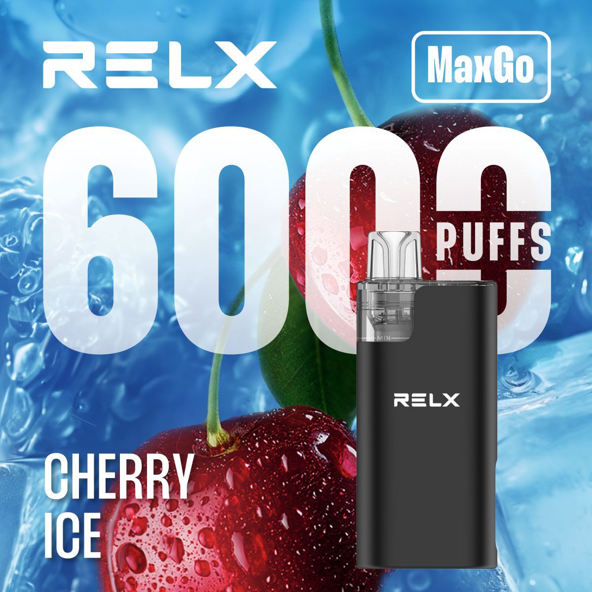 RELX Max Go 6000 Puffs Disposable Vape (Box of 5)  