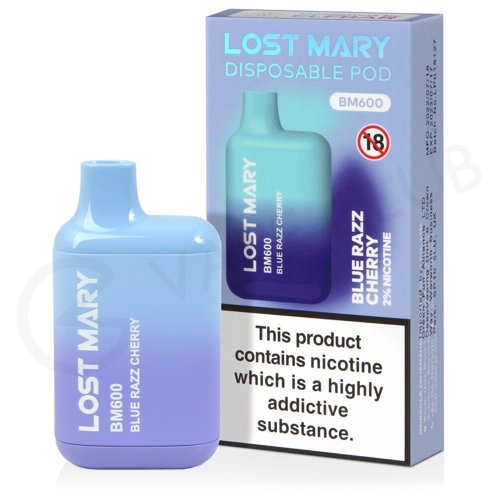 LOST MARY BM600 DISPOSABLE VAPE KIT | 20mg | 2ml | 550mAh Battery