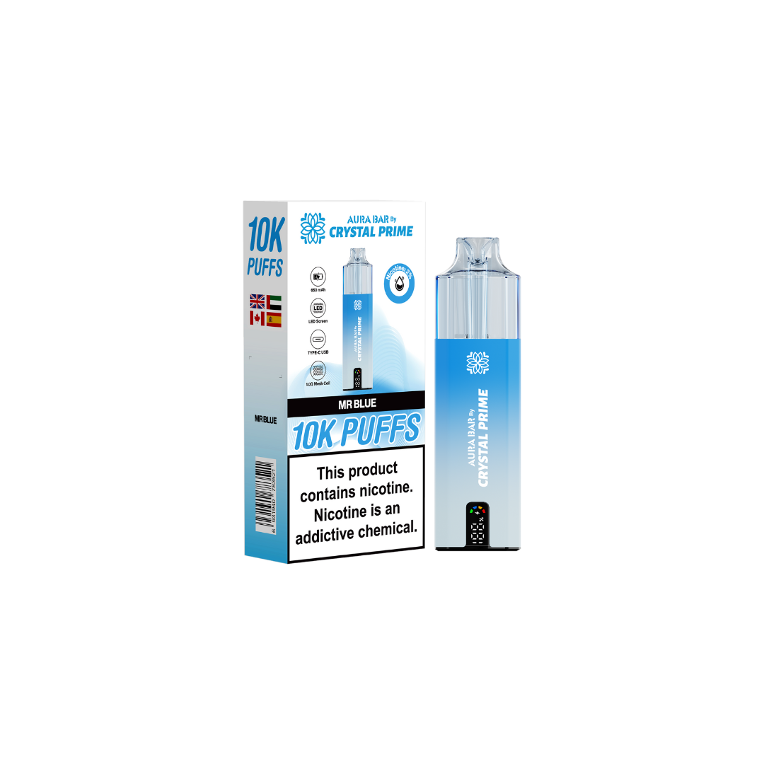 Crystal Prime 10k Puffs Disposable Vape - Box of 5  