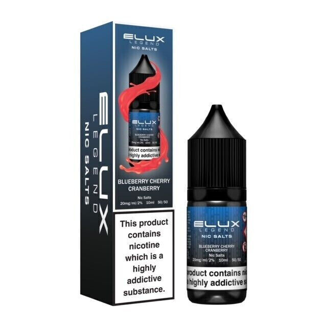 Elux Nic Salt E-Liquid (Legend Salts) Any 5 for £10  