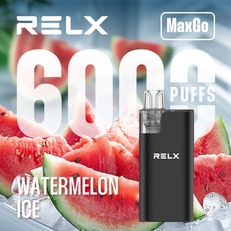 RELX Max Go 6000 Puffs Disposable Vape (Box of 5)  