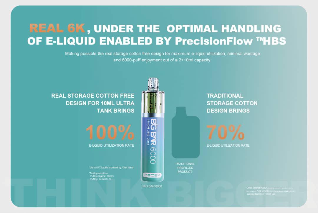 Feoba Big Bar 6000 Puffs  