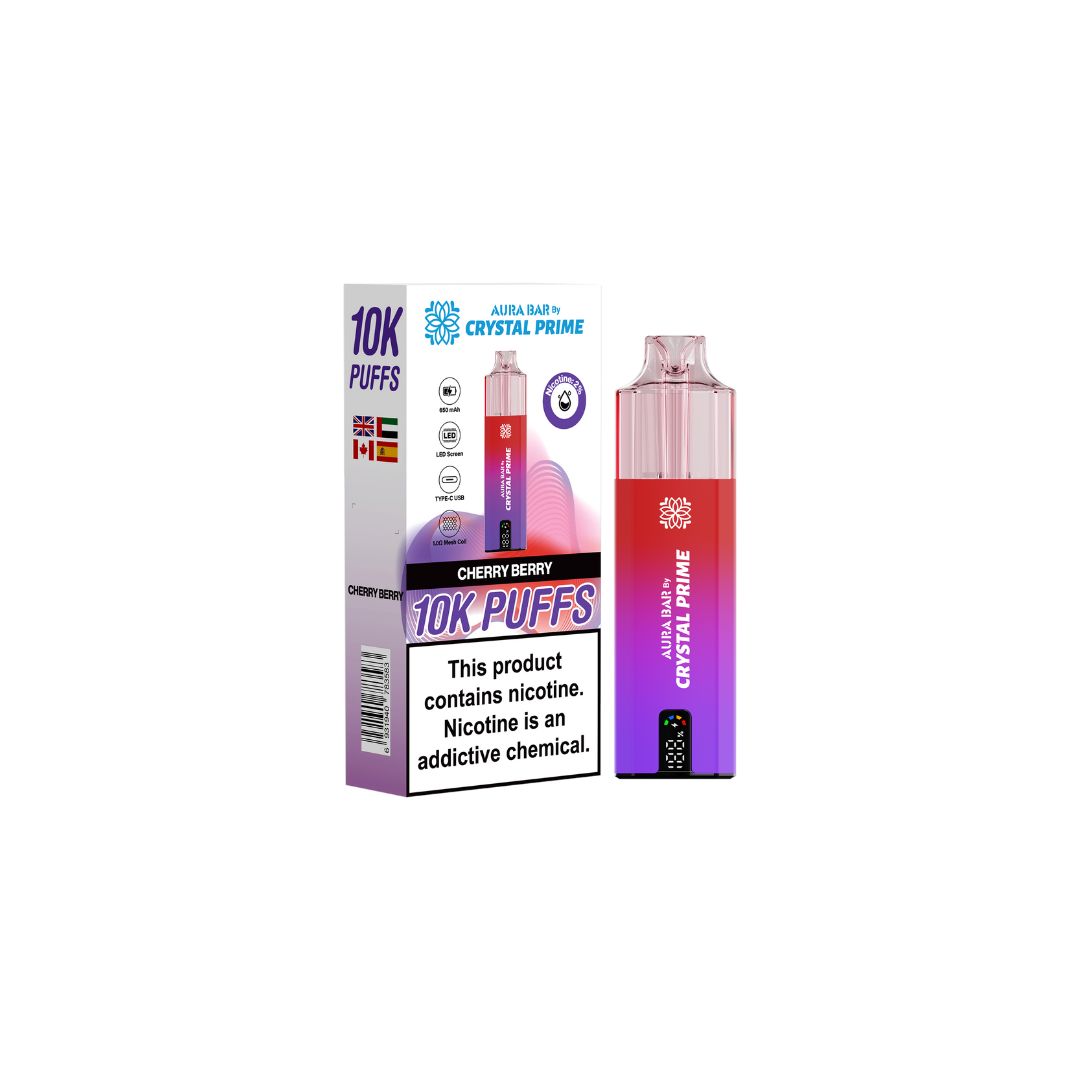 Crystal Prime 10k Puffs Disposable Vape - Box of 5  