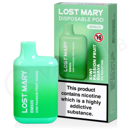 LOST MARY BM600 DISPOSABLE VAPE KIT | 20mg | 2ml | 550mAh Battery