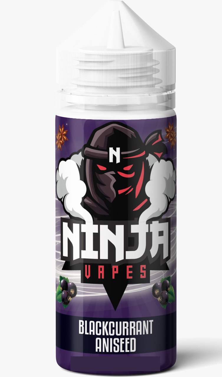 E Liquid 120ML Ninja Vapes 0mg 70/30 Vape Juice Premium E-Liquid E-Juice Vape  