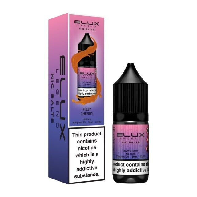 Elux Legend Fizzy Cherry Nic salt E-Liquid -    Nic Salts