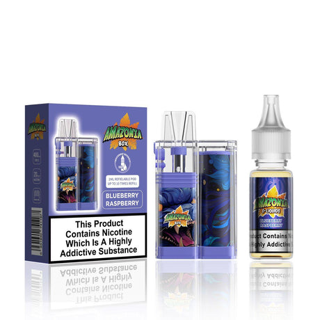 Amazonia Box 16k Puffs Refillable Vape (Box of 10)  
