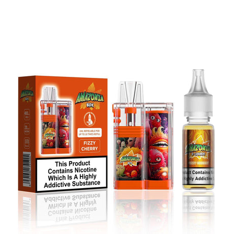 Amazonia Box 16k Puffs Refillable Vape (Box of 10)  