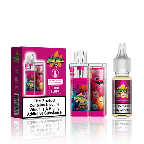 Amazonia Box 16k Puffs Refillable Vape (Box of 10)  