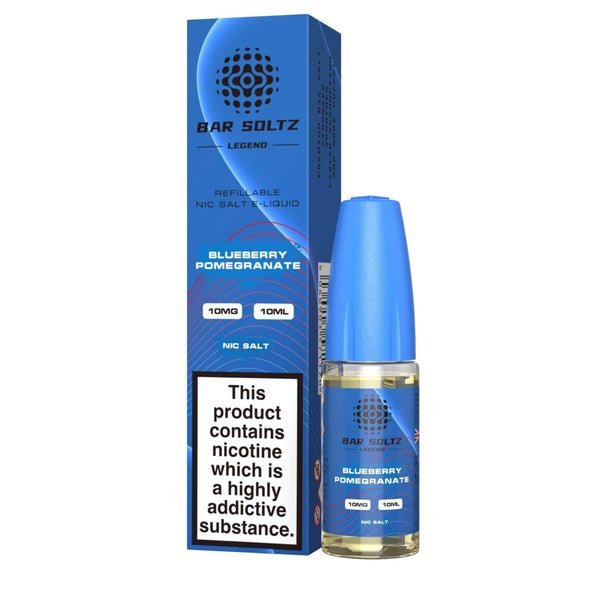 Bar Soltz Legend E-liquids Nic Salts 10ml (Pack of 10)  