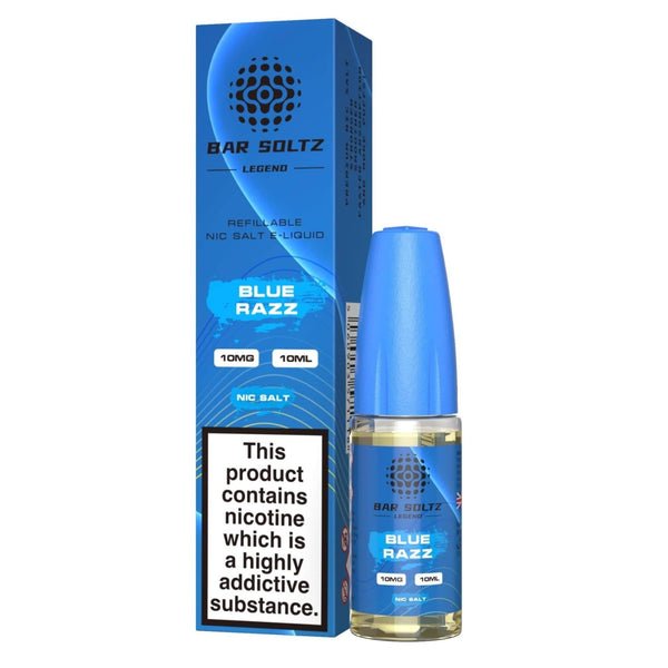 Bar Soltz Legend E-liquids Nic Salts 10ml (Pack of 10)  
