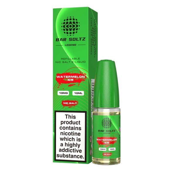 Bar Soltz Legend E-liquids Nic Salts 10ml (Pack of 10)  