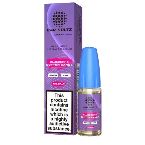 Bar Soltz Legend E-liquids Nic Salts 10ml (Pack of 10)  