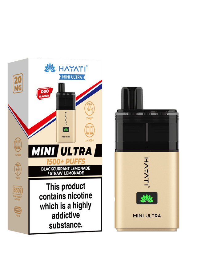 Hayati Mini Ultra 1500 Puffs Disposable Pod  