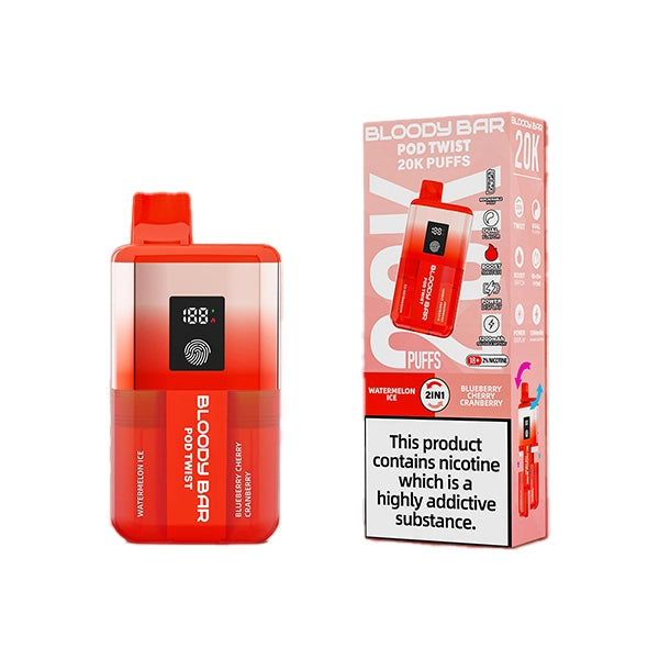 Bloody Bar Pod Twist 20K Vape Kit  