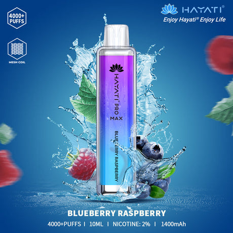 Hayati Pro Max 4000 Puffs | 50+ Flavours | 9.99£ Only