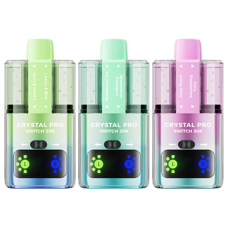 Crystal Pro Switch 30K Prefilled Pod Kit (Box of 5)  