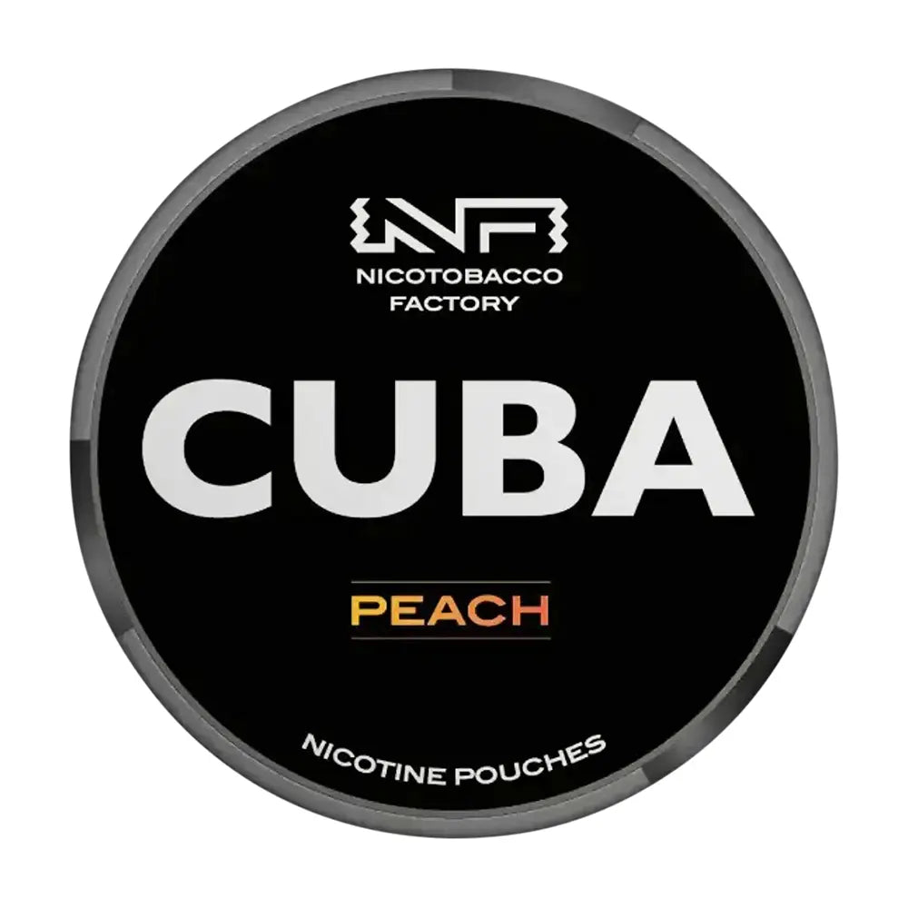 CUBA - PEACH - NICOTINE POUCH (PACK OF 10)  