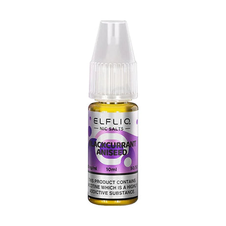 ELFBAR ElfLiq Blackcurrant Aniseed Nic Salts  