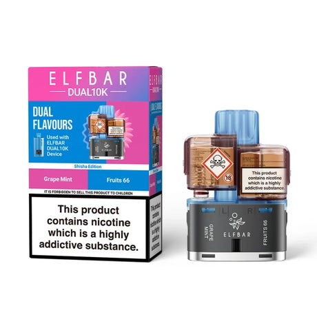 Elf Bar Dual 10K Refill Pack  