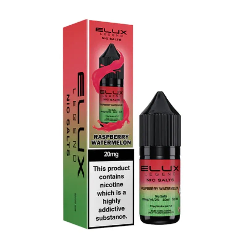 Elux Legend Raspberry Watermelon Nic salt E-Liquid  