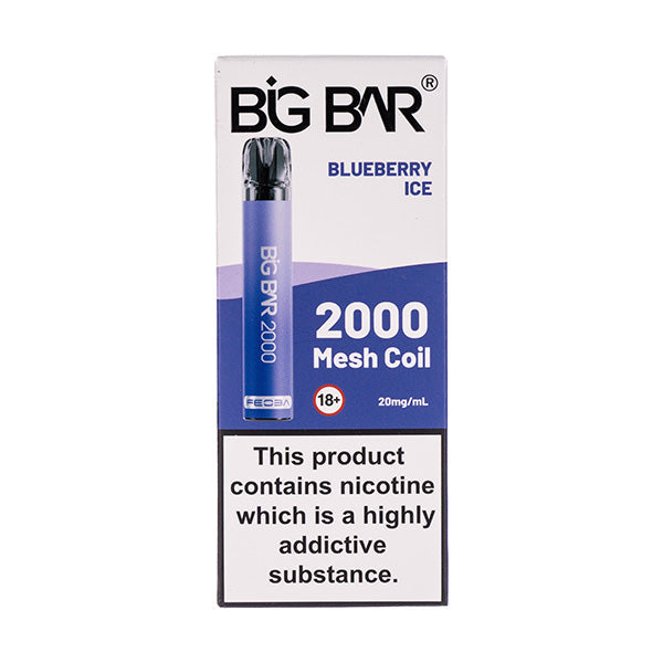 Feoba Big Bar 2000 Disposable Vape  