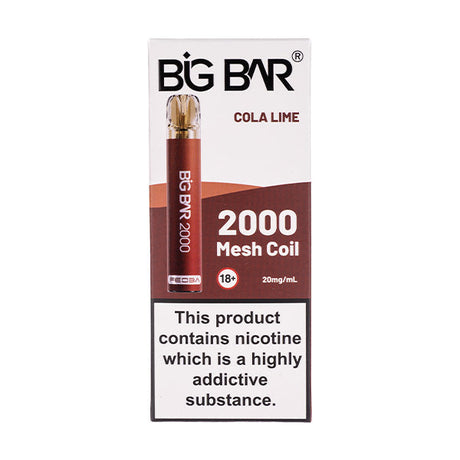 Feoba Big Bar 2000 Disposable Vape  