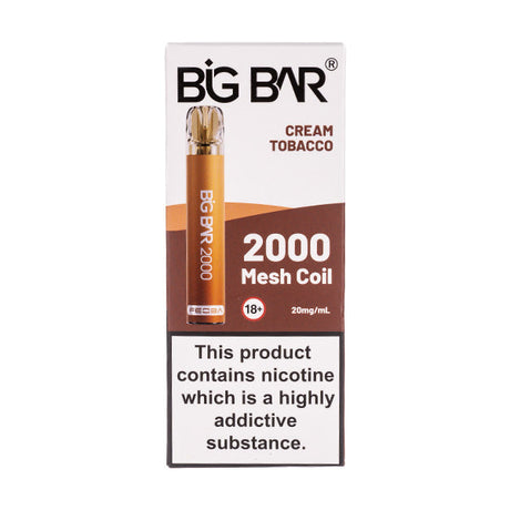 Feoba Big Bar 2000 Disposable Vape  