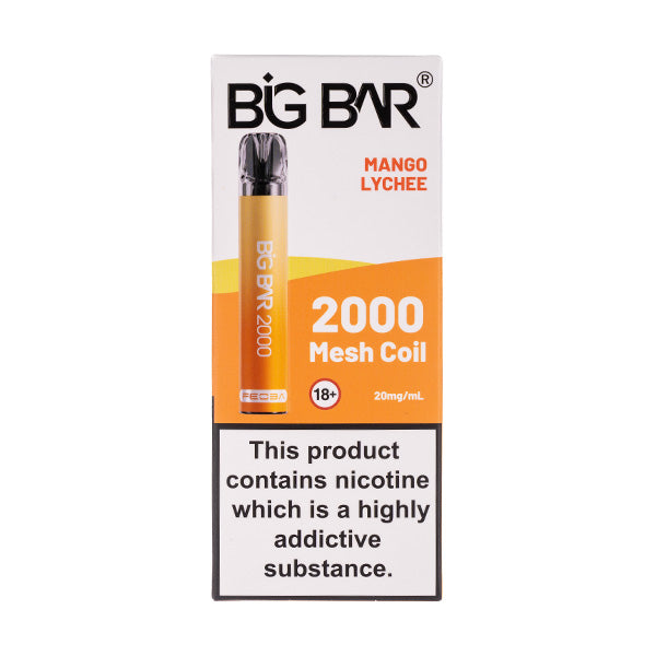 Feoba Big Bar 2000 Disposable Vape  