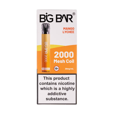 Feoba Big Bar 2000 Disposable Vape (Box of 5)  