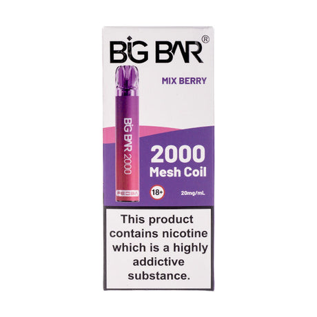 Feoba Big Bar 2000 Disposable Vape  