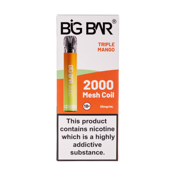 Feoba Big Bar 2000 Disposable Vape  