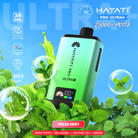 Hayati Pro Ultra Plus 25000 Prefilled Pod Kit  