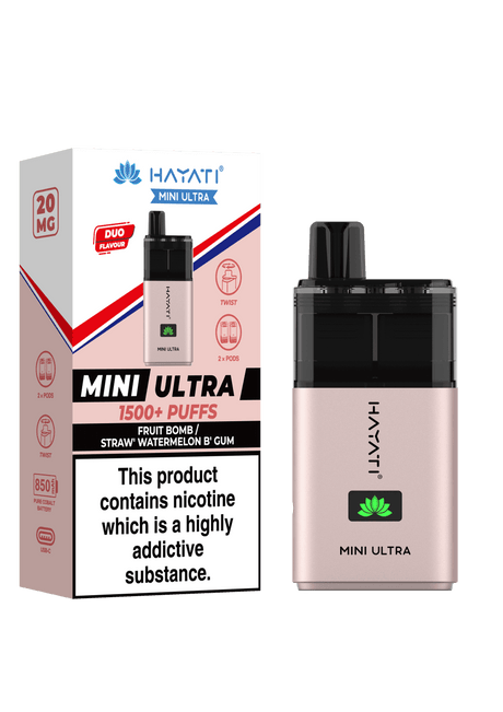 Hayati Mini Ultra 1500 Puffs Disposable Pod (Box of 5)  