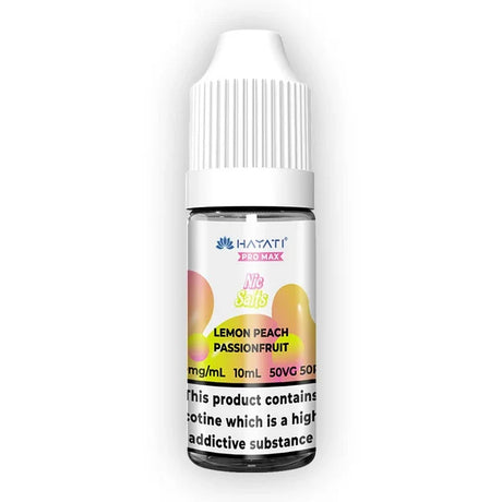 Hayati Pro Max Nic Salt - Lemon Peach Passionfruit  