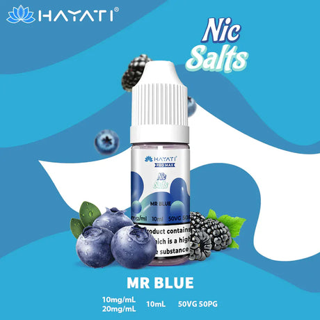 Hayati Pro Max Nic Salt - Mr Blue  