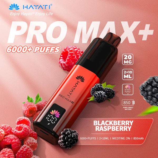 Hayati Pro Max Plus 6000 Puffs Disposable Vape (Box of 5)  