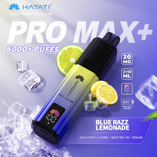 Hayati Pro Max Plus 6000 Puffs Disposable Vape (Box of 5)  