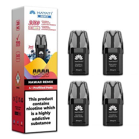 Hayati Remix 2400 Pre-filled Replacement Pods  