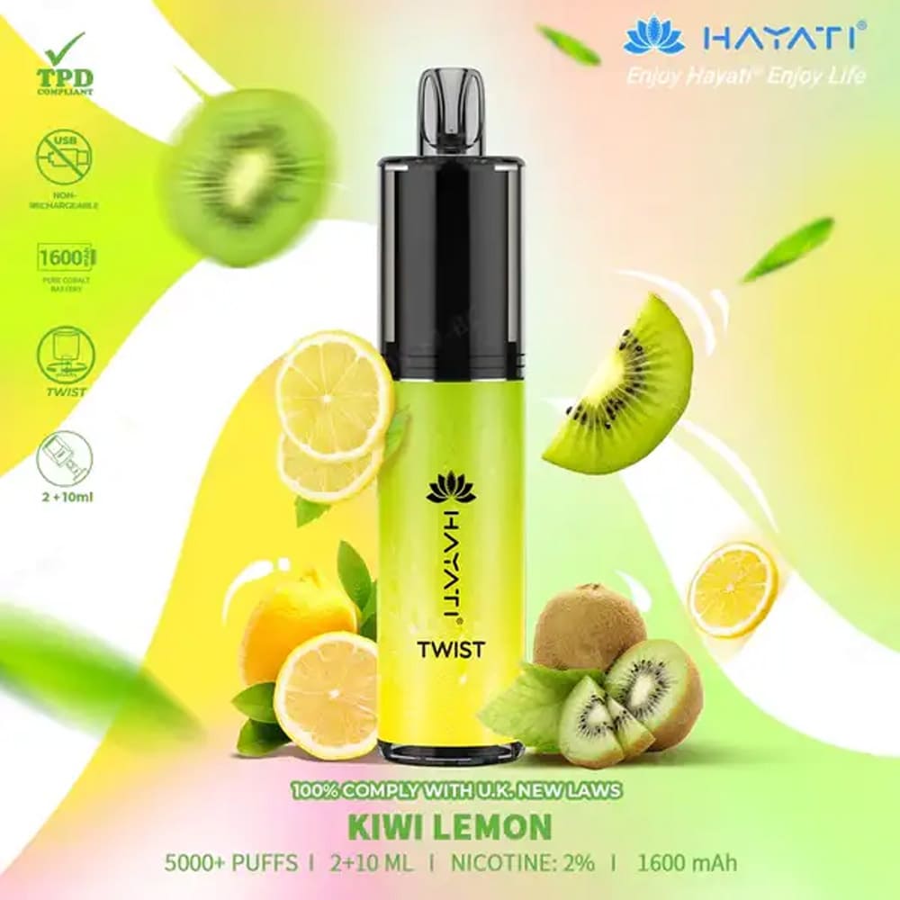 HAYATI TWIST 5000 DISPOSABLE VAPE