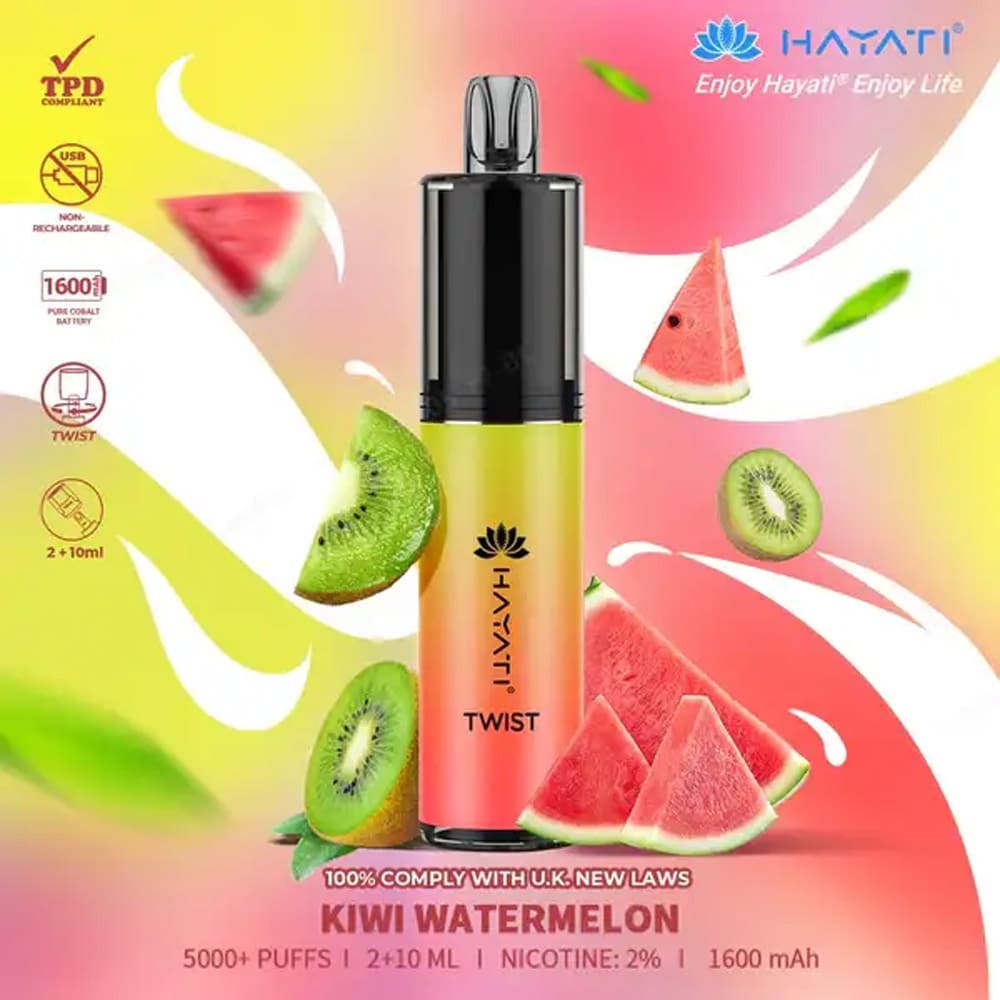 HAYATI TWIST 5000 DISPOSABLE VAPE