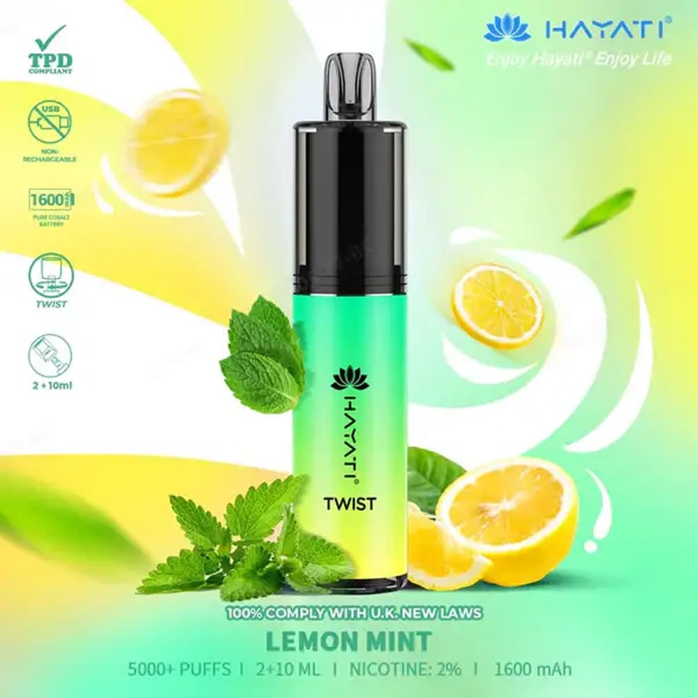 HAYATI TWIST 5000 DISPOSABLE VAPE