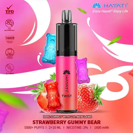 HAYATI TWIST 5000 DISPOSABLE VAPE