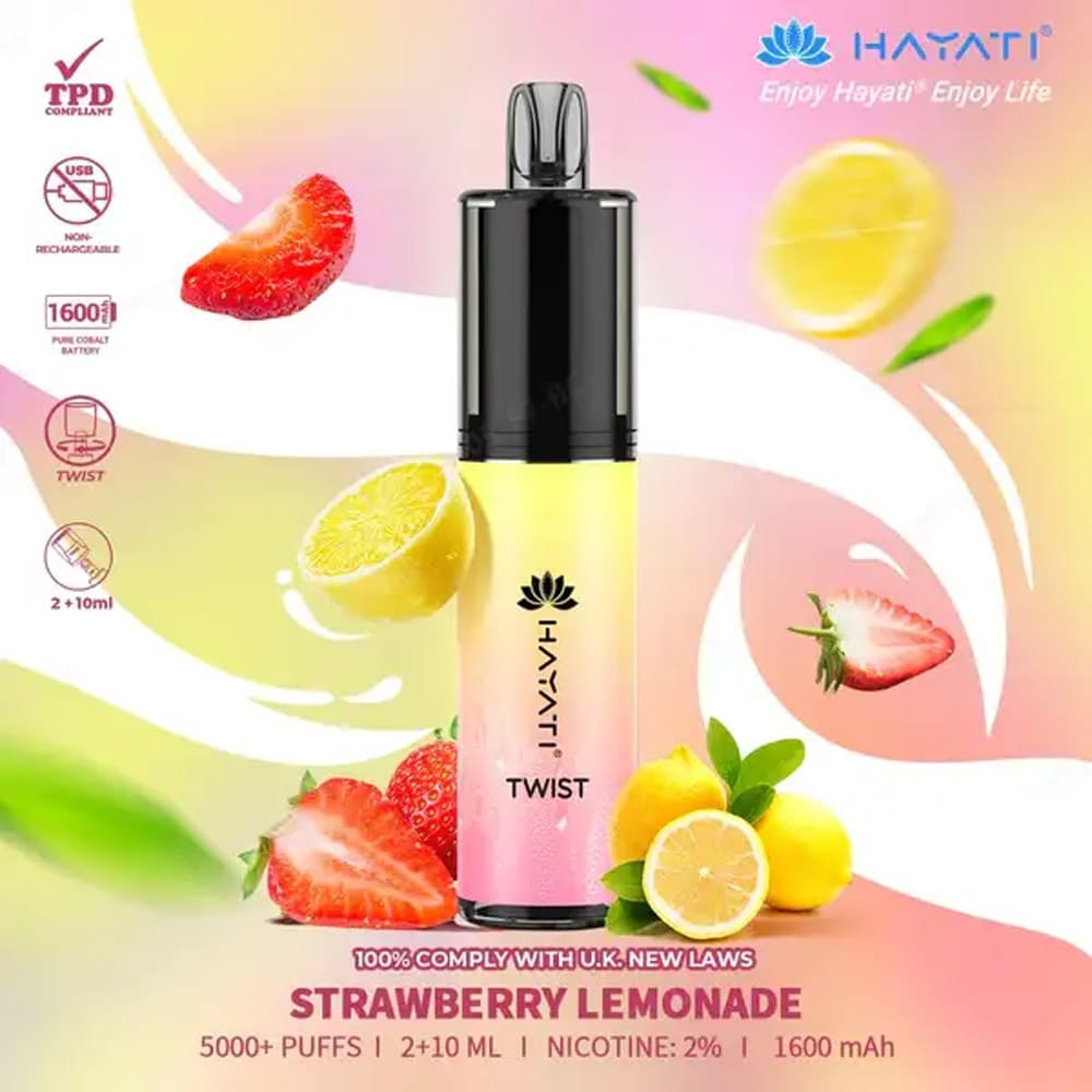 HAYATI TWIST 5000 DISPOSABLE VAPE