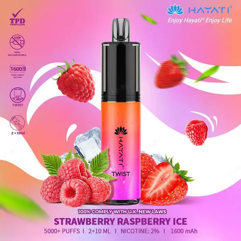 HAYATI TWIST 5000 DISPOSABLE VAPE