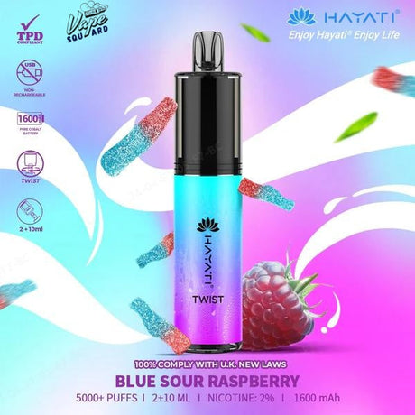 HAYATI TWIST 5000 DISPOSABLE VAPE