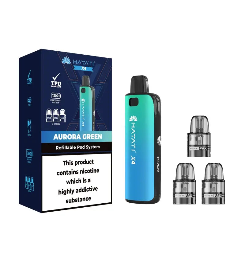 Hayati X4 Refillable Pod Kit | Get Only In 21.99 Hayati X4 Refillable Pod Kit | Get Only In 21.99