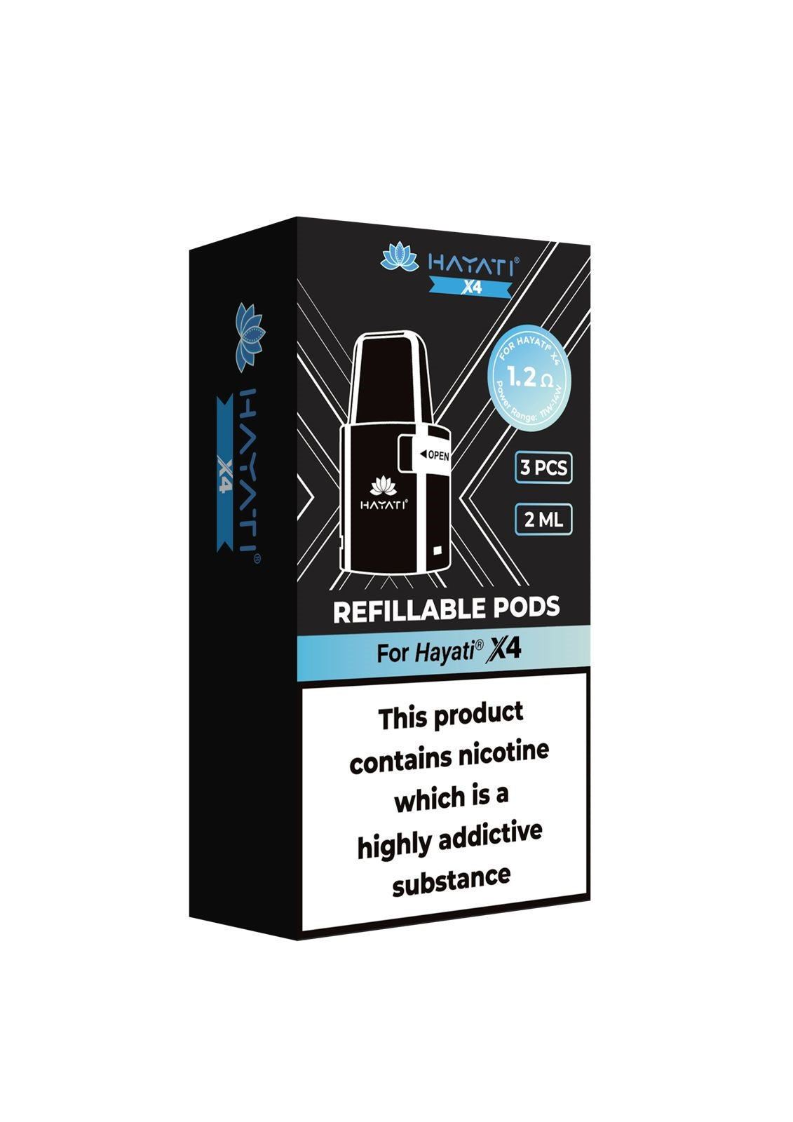 Hayati X4 Replacement Pods (Pack of 3)  